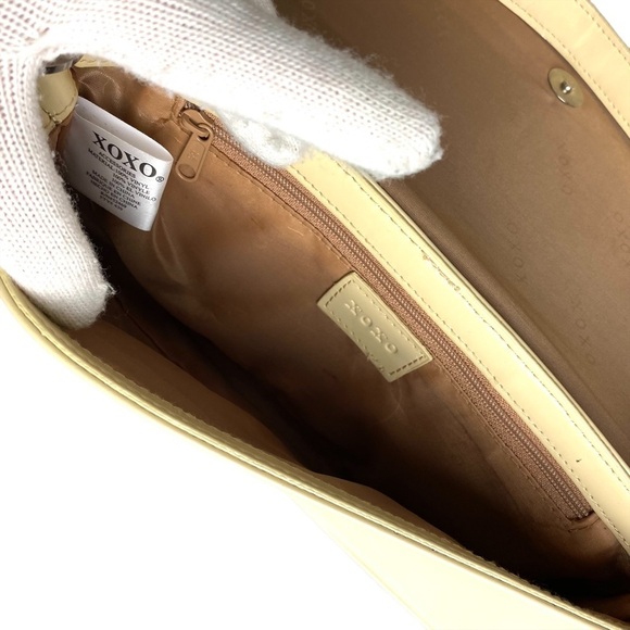 XOXO Purse Light‎ Tan/Beige Vinyl Handbag - Picture 7 of 11